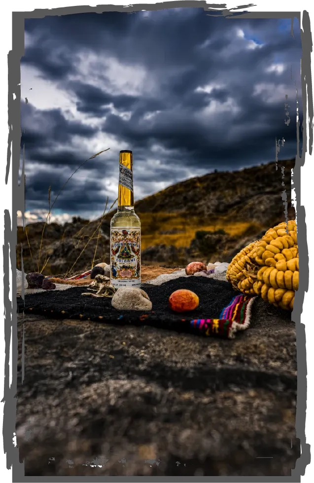 Florida Water in Peruvian Andean landscape
